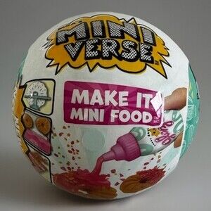 MGA Miniverse Make It Mini Food Diner Series 3 Blind Ball Surprise NEW